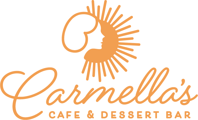 carmella's cafe and dessert bar logo